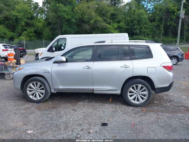Aukcja sprzedaży 2012 Toyota Highlander Hybrid Limited V6, vin: JTEDC3EH4C2008762, numer aukcji: 45296705