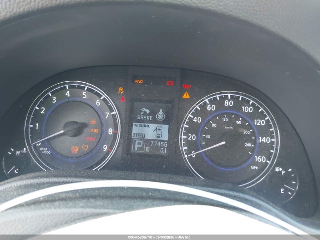 2010 Infiniti G37x მანქანა იყიდება აუქციონზე, vin: JN1CV6AR7AM451518, აუქციონის ნომერი: 45296710