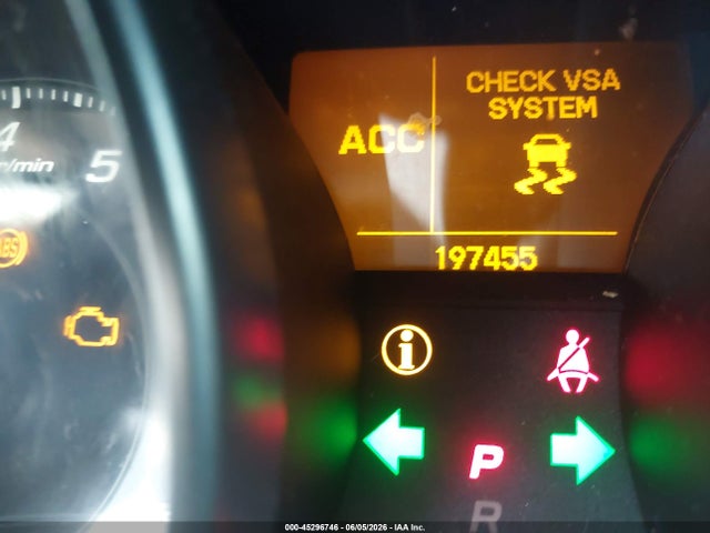 45296746 :رقم المزاد ، 2HNYD2H55AH512234 vin ، 2010 Acura Mdx Advance Package مزاد بيع