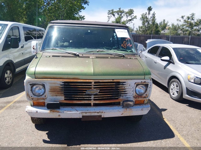 45296764 :رقم المزاد ، CGL266U162934 vin ، 1976 Chevrolet G20 مزاد بيع