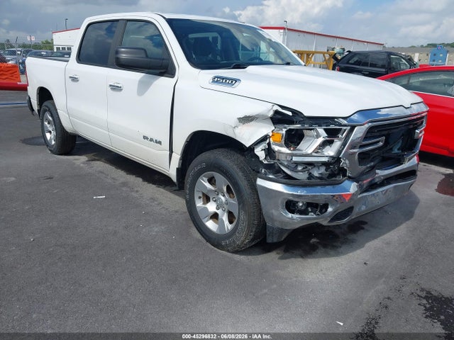 45296832 :رقم المزاد ، 1C6RRFFG8LN383608 vin ، 2020 Ram 1500 Big Horn  4x4 5'7 Box مزاد بيع