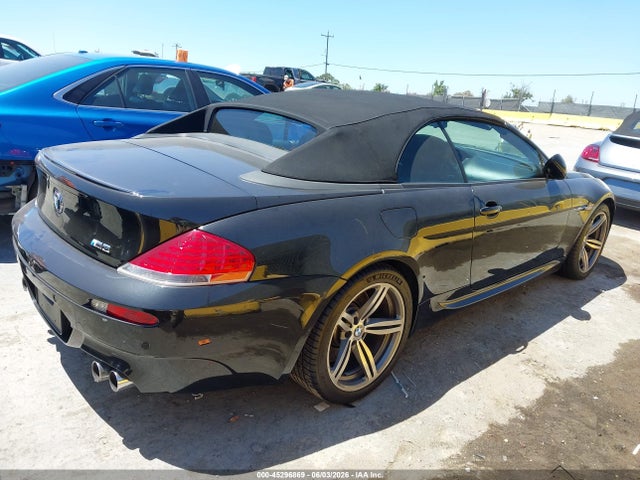 2007 Bmw M6 მანქანა იყიდება აუქციონზე, vin: WBSEK93587CS32472, აუქციონის ნომერი: 45296869