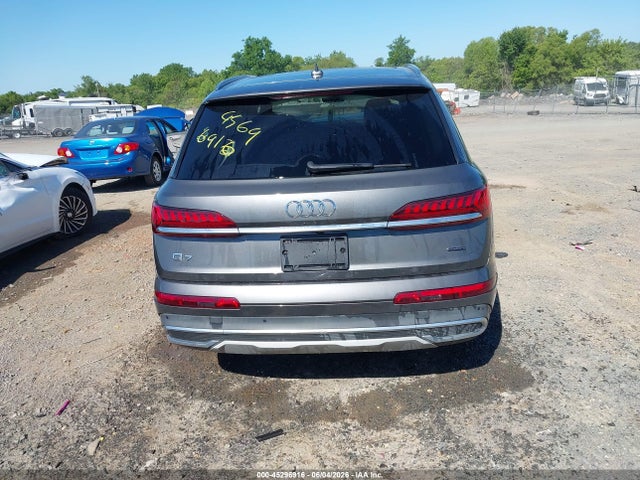 Продажа на аукционе авто 2021 Audi Q7 Premium Plus 45 Tfsi Quattro Tiptronic, vin: WA1LJAF71MD021615, номер лота: 45296916