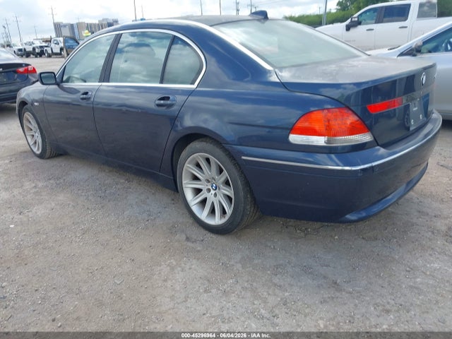 Продаж на аукціоні авто 2004 Bmw 745li, vin: WBAGN63544DS52176, номер лоту: 45296964