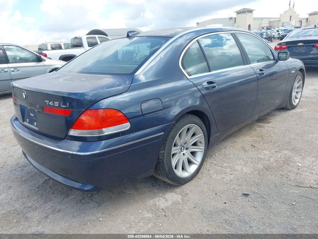 Продаж на аукціоні авто 2004 Bmw 745li, vin: WBAGN63544DS52176, номер лоту: 45296964