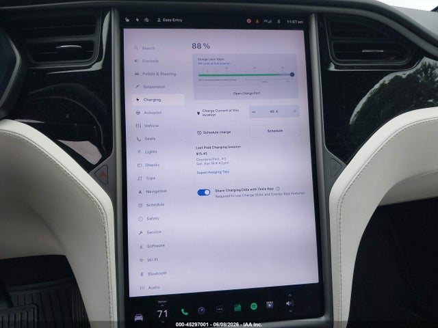 Продаж на аукціоні авто 2021 Tesla Model X Long Range Dual Motor All-wheel Drive/long Range Plus Dual Motor All-wheel Drive, vin: 5YJXCBE23MF308167, номер лоту: 45297001