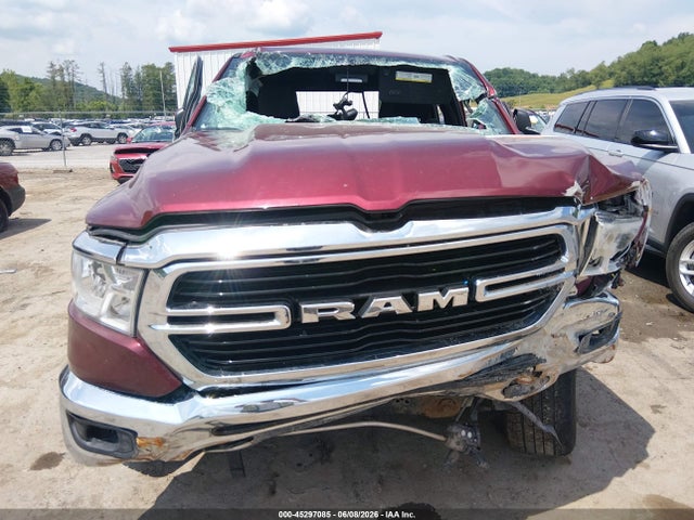 Продаж на аукціоні авто 2019 Ram 1500 Big Horn/lone Star  4x4 5'7 Box, vin: 1C6SRFFT1KN552378, номер лоту: 45297085