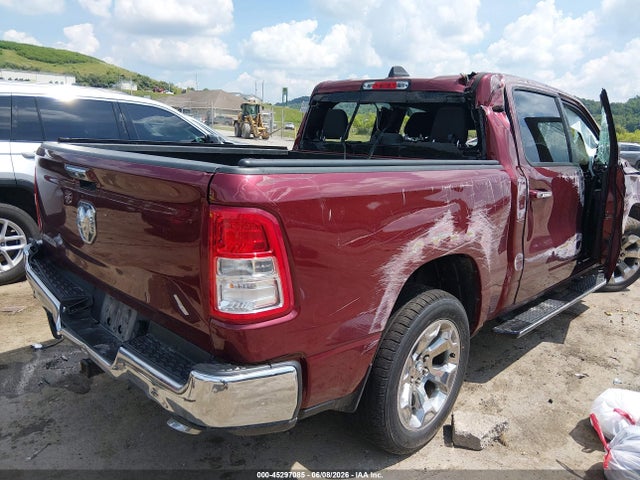 Продаж на аукціоні авто 2019 Ram 1500 Big Horn/lone Star  4x4 5'7 Box, vin: 1C6SRFFT1KN552378, номер лоту: 45297085