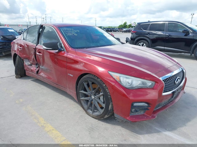 Aukcja sprzedaży 2014 Infiniti Q50 Hybrid Sport, vin: JN1AV7AP7EM690181, numer aukcji: 45297109