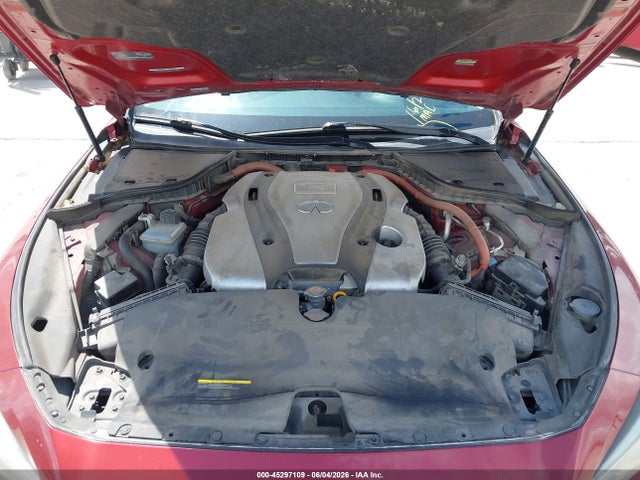 2014 Infiniti Q50 Hybrid Sport მანქანა იყიდება აუქციონზე, vin: JN1AV7AP7EM690181, აუქციონის ნომერი: 45297109