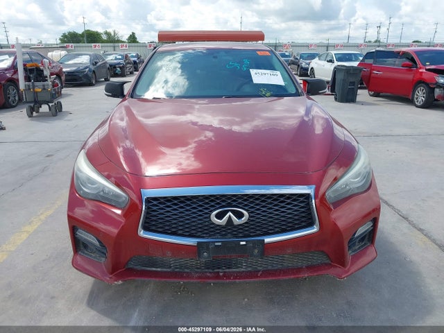 2014 Infiniti Q50 Hybrid Sport მანქანა იყიდება აუქციონზე, vin: JN1AV7AP7EM690181, აუქციონის ნომერი: 45297109