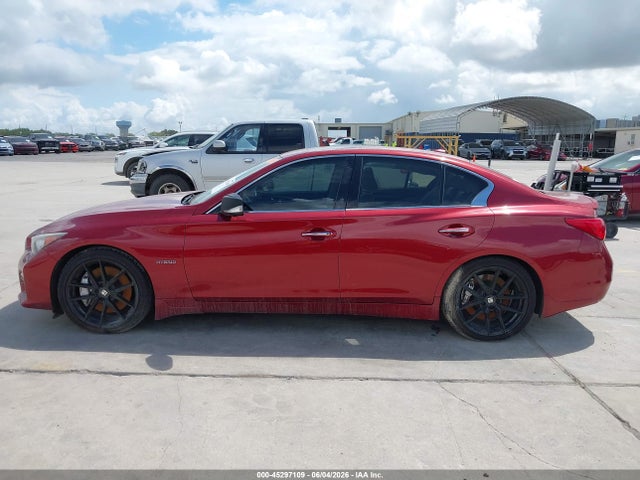 2014 Infiniti Q50 Hybrid Sport მანქანა იყიდება აუქციონზე, vin: JN1AV7AP7EM690181, აუქციონის ნომერი: 45297109