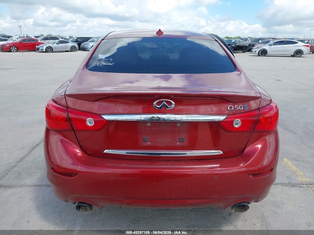 2014 Infiniti Q50 Hybrid Sport მანქანა იყიდება აუქციონზე, vin: JN1AV7AP7EM690181, აუქციონის ნომერი: 45297109