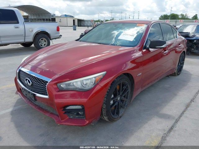 2014 Infiniti Q50 Hybrid Sport მანქანა იყიდება აუქციონზე, vin: JN1AV7AP7EM690181, აუქციონის ნომერი: 45297109
