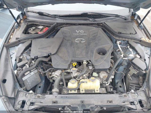 JN1FV7DP6MM850342 Infiniti Q50 Red Sport 400