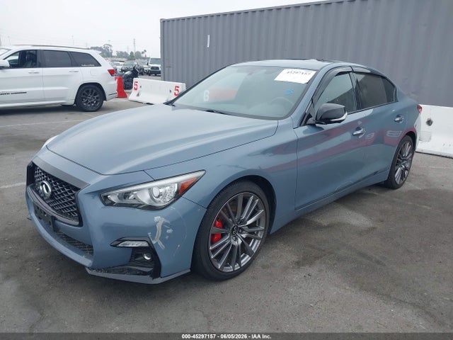 JN1FV7DP6MM850342 Infiniti Q50 Red Sport 400