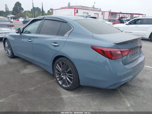 JN1FV7DP6MM850342 Infiniti Q50 Red Sport 400