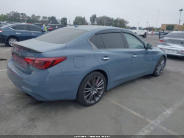 JN1FV7DP6MM850342 Infiniti Q50 Red Sport 400
