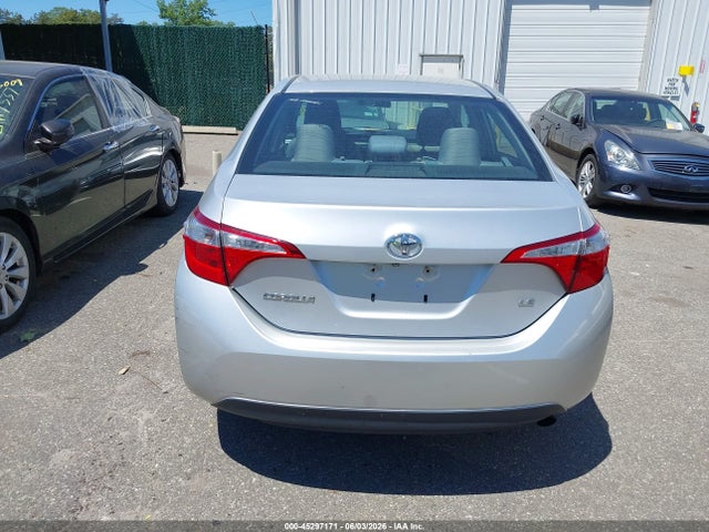 45297171 :رقم المزاد ، 5YFBURHE8GP448813 vin ، 2016 Toyota Corolla Le مزاد بيع