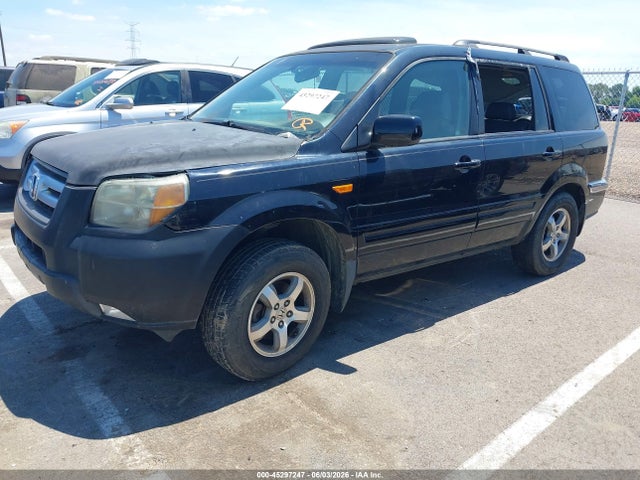 Продажа на аукционе авто 2006 Honda Pilot Ex-l, vin: 5FNYF28526B040653, номер лота: 45297247
