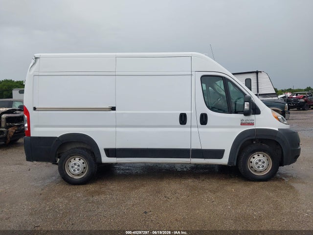 45297297 :رقم المزاد ، 3C6TRVCGXKE539574 vin ، 2019 Ram Promaster 2500 High Roof 136 Wb مزاد بيع