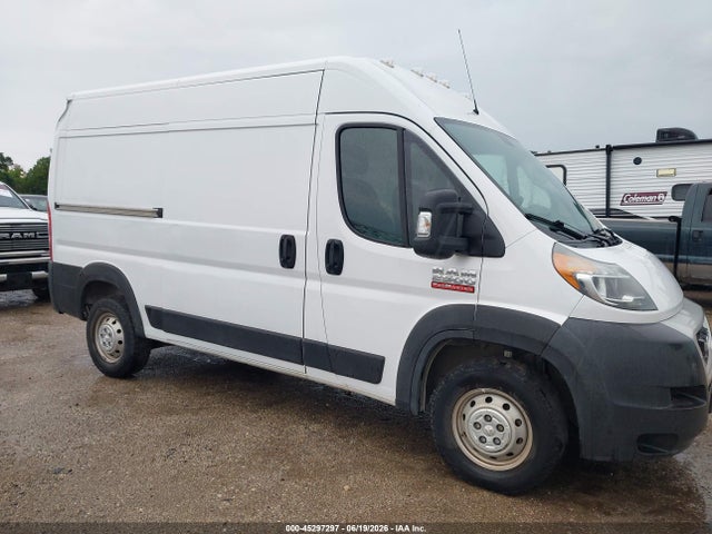 45297297 :رقم المزاد ، 3C6TRVCGXKE539574 vin ، 2019 Ram Promaster 2500 High Roof 136 Wb مزاد بيع