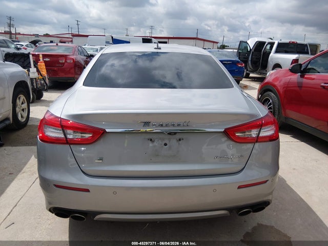 Продажа на аукционе авто 2018 Maserati Quattroporte S Granlusso, vin: ZAM56YPLXJ1285221, номер лота: 45297371