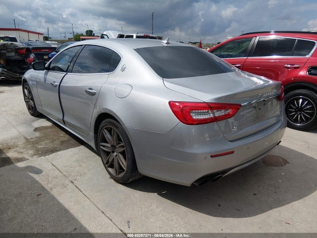 Продажа на аукционе авто 2018 Maserati Quattroporte S Granlusso, vin: ZAM56YPLXJ1285221, номер лота: 45297371