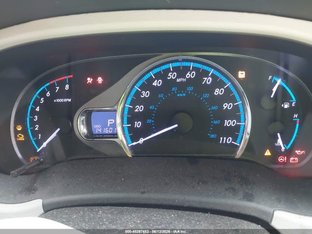 2012 Toyota Sienna Xle V6 8 Passenger მანქანა იყიდება აუქციონზე, vin: 5TDYK3DCXCS233176, აუქციონის ნომერი: 45297452