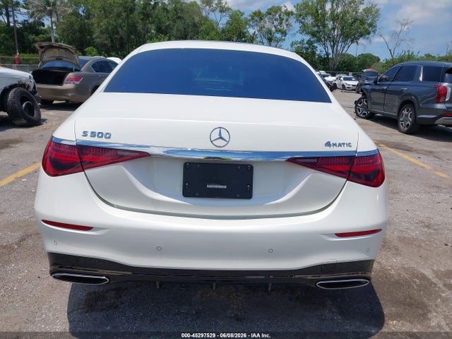 Aukcja sprzedaży 2023 Mercedes-benz S 500 4matic, vin: W1K6G6DBXPA220776, numer aukcji: 45297529