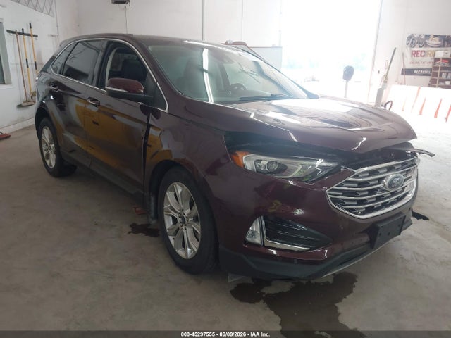2021 Ford Edge Titanium მანქანა იყიდება აუქციონზე, vin: 2FMPK4K94MBA48659, აუქციონის ნომერი: 45297555