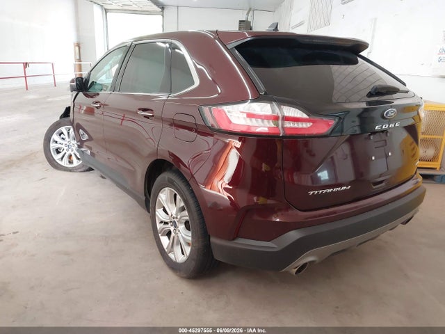 2021 Ford Edge Titanium მანქანა იყიდება აუქციონზე, vin: 2FMPK4K94MBA48659, აუქციონის ნომერი: 45297555
