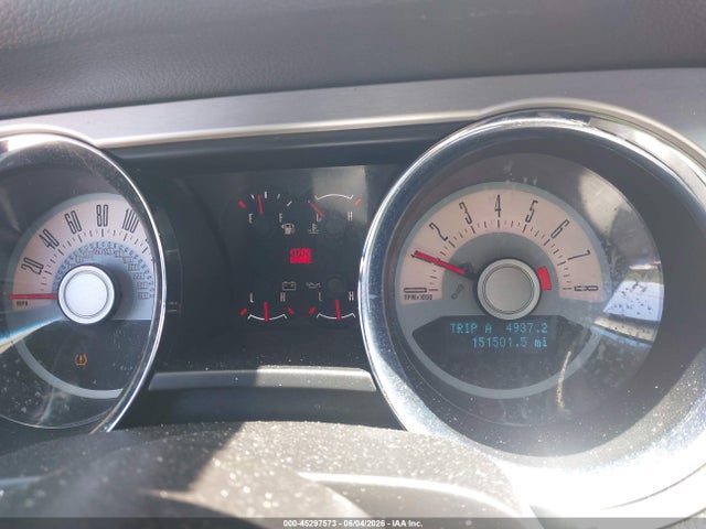 Продаж на аукціоні авто 2012 Ford Mustang V6 Premium, vin: 1ZVBP8AMXC5255246, номер лоту: 45297573