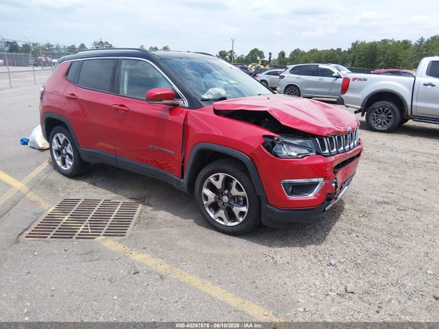 2018 Jeep Compass Limited 4x4 მანქანა იყიდება აუქციონზე, vin: 3C4NJDCB0JT354466, აუქციონის ნომერი: 45297578