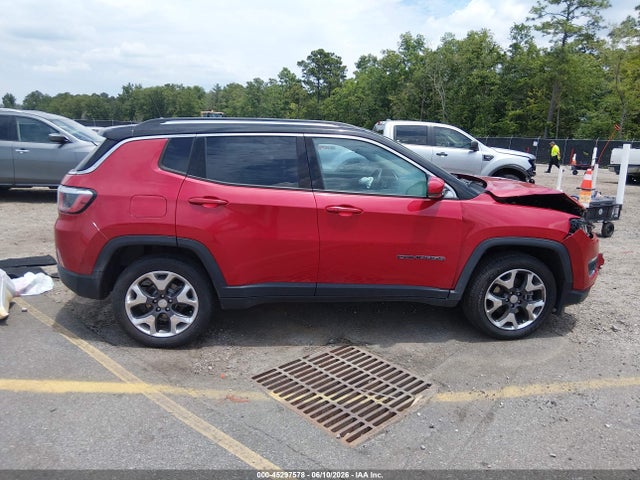 2018 Jeep Compass Limited 4x4 მანქანა იყიდება აუქციონზე, vin: 3C4NJDCB0JT354466, აუქციონის ნომერი: 45297578