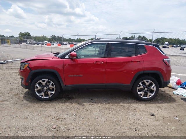 2018 Jeep Compass Limited 4x4 მანქანა იყიდება აუქციონზე, vin: 3C4NJDCB0JT354466, აუქციონის ნომერი: 45297578