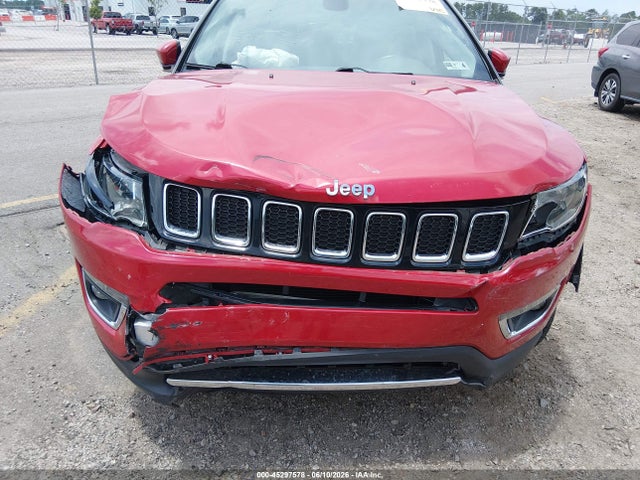 2018 Jeep Compass Limited 4x4 მანქანა იყიდება აუქციონზე, vin: 3C4NJDCB0JT354466, აუქციონის ნომერი: 45297578