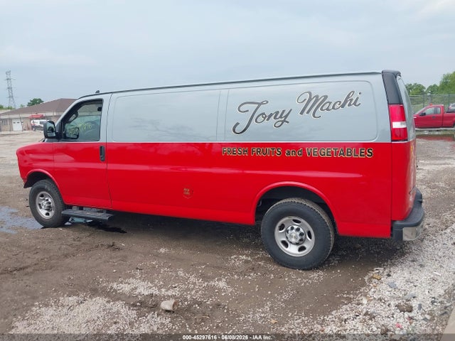 Auction sale of the 2022 Chevrolet Express Cargo Rwd 3500 Extended Wheelbase Wt, vin: 1GCZGHFP9N1279715, lot number: 45297616