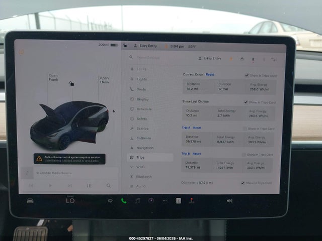 Aukcja sprzedaży 2021 Tesla Model Y Long Range Dual Motor All-wheel Drive, vin: 5YJYGDEE8MF267226, numer aukcji: 45297627