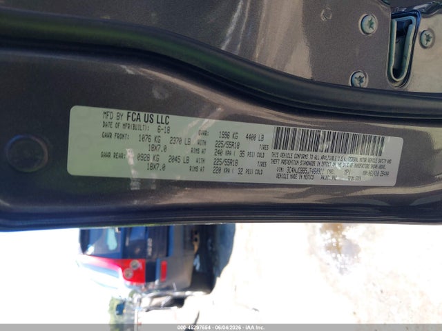 Продаж на аукціоні авто 2018 Jeep Compass Altitude Fwd, vin: 3C4NJCBB5JT460911, номер лоту: 45297654