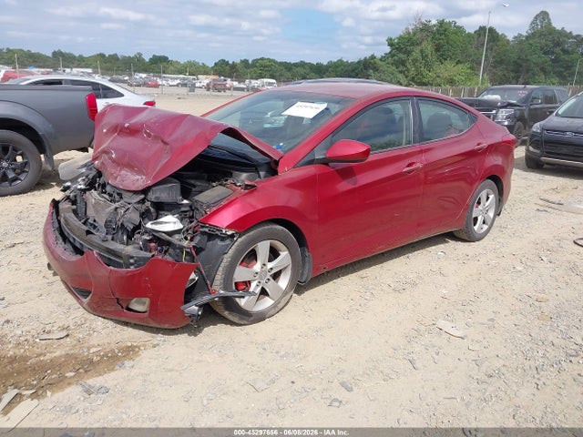 2013 Hyundai Elantra Gls მანქანა იყიდება აუქციონზე, vin: 5NPDH4AE2DH182000, აუქციონის ნომერი: 45297656