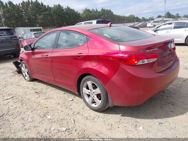 2013 Hyundai Elantra Gls მანქანა იყიდება აუქციონზე, vin: 5NPDH4AE2DH182000, აუქციონის ნომერი: 45297656