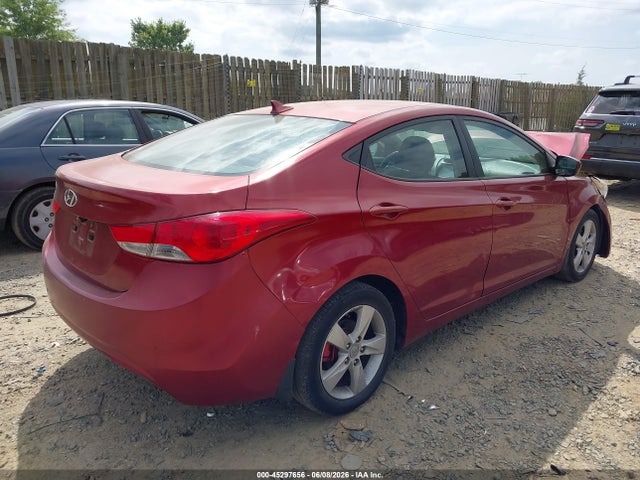 2013 Hyundai Elantra Gls მანქანა იყიდება აუქციონზე, vin: 5NPDH4AE2DH182000, აუქციონის ნომერი: 45297656