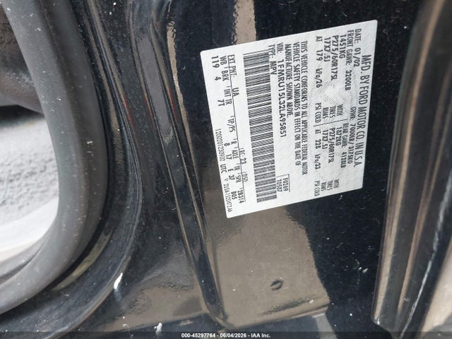 Aukcja sprzedaży 2002 Ford Expedition Xlt, vin: 1FMRU15L32LA95851, numer aukcji: 45297764