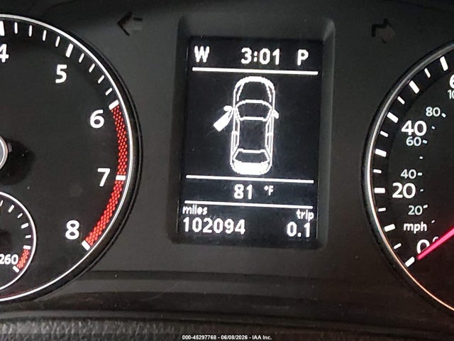 45297768 :رقم المزاد ، 1VWBM7A34CC001280 vin ، 2012 Volkswagen Passat 3.6l V6 Se مزاد بيع