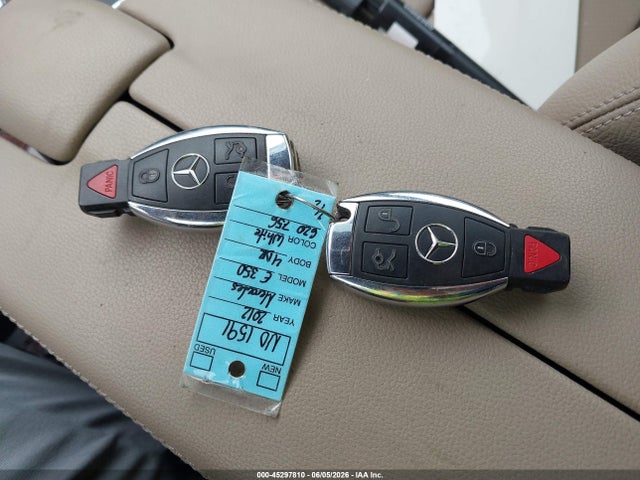 2012 Mercedes-benz E 350 4matic მანქანა იყიდება აუქციონზე, vin: WDDHF8JB2CA620756, აუქციონის ნომერი: 45297810