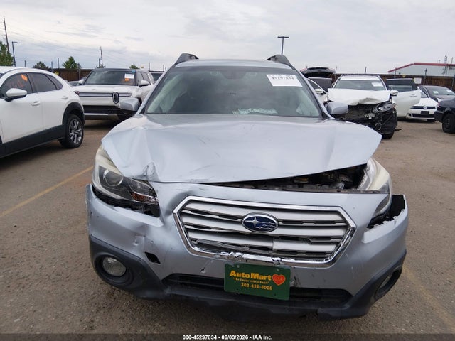 2017 Subaru Outback 2.5i Premium მანქანა იყიდება აუქციონზე, vin: 4S4BSAHC9H3343886, აუქციონის ნომერი: 45297834
