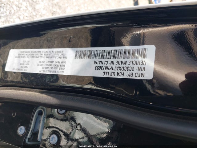 Aukcja sprzedaży 2023 Dodge Charger Police, vin: 2C3CDXAT1PH673053, numer aukcji: 45297872