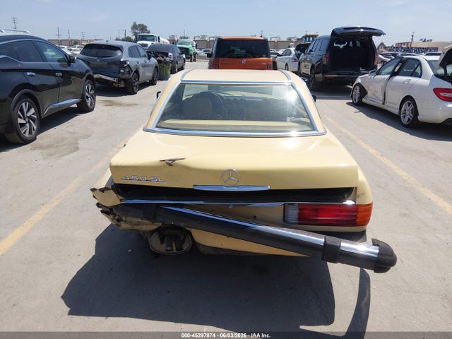 1980 Mercedes 450 Sl მანქანა იყიდება აუქციონზე, vin: 107044712060547, აუქციონის ნომერი: 45297874