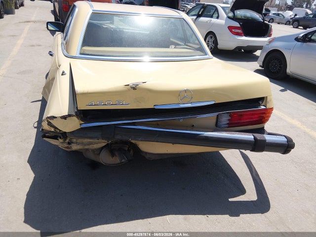 1980 Mercedes 450 Sl მანქანა იყიდება აუქციონზე, vin: 107044712060547, აუქციონის ნომერი: 45297874